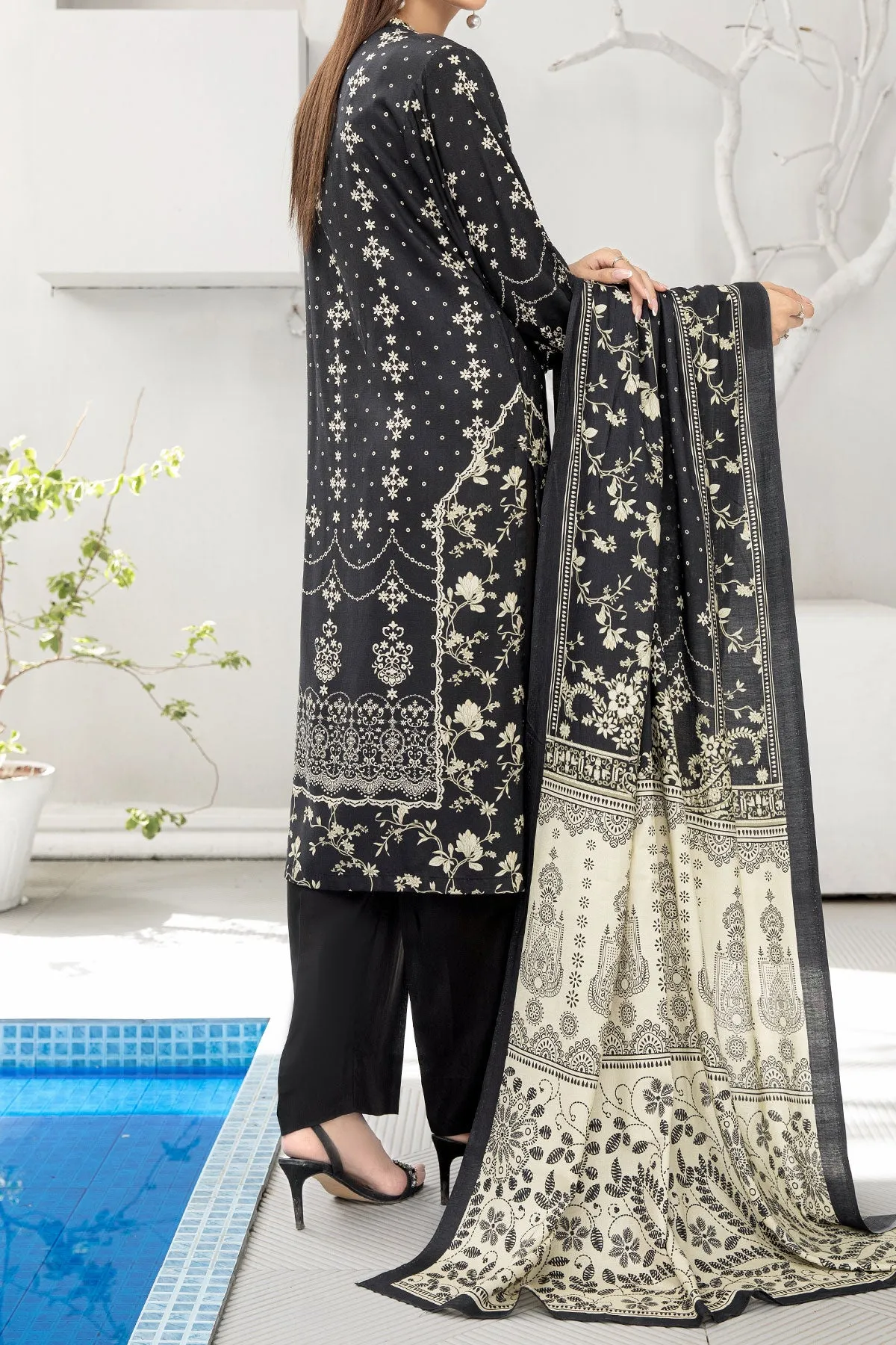 3 PIECE DIGITAL PRINT LINEN  | DPL-145