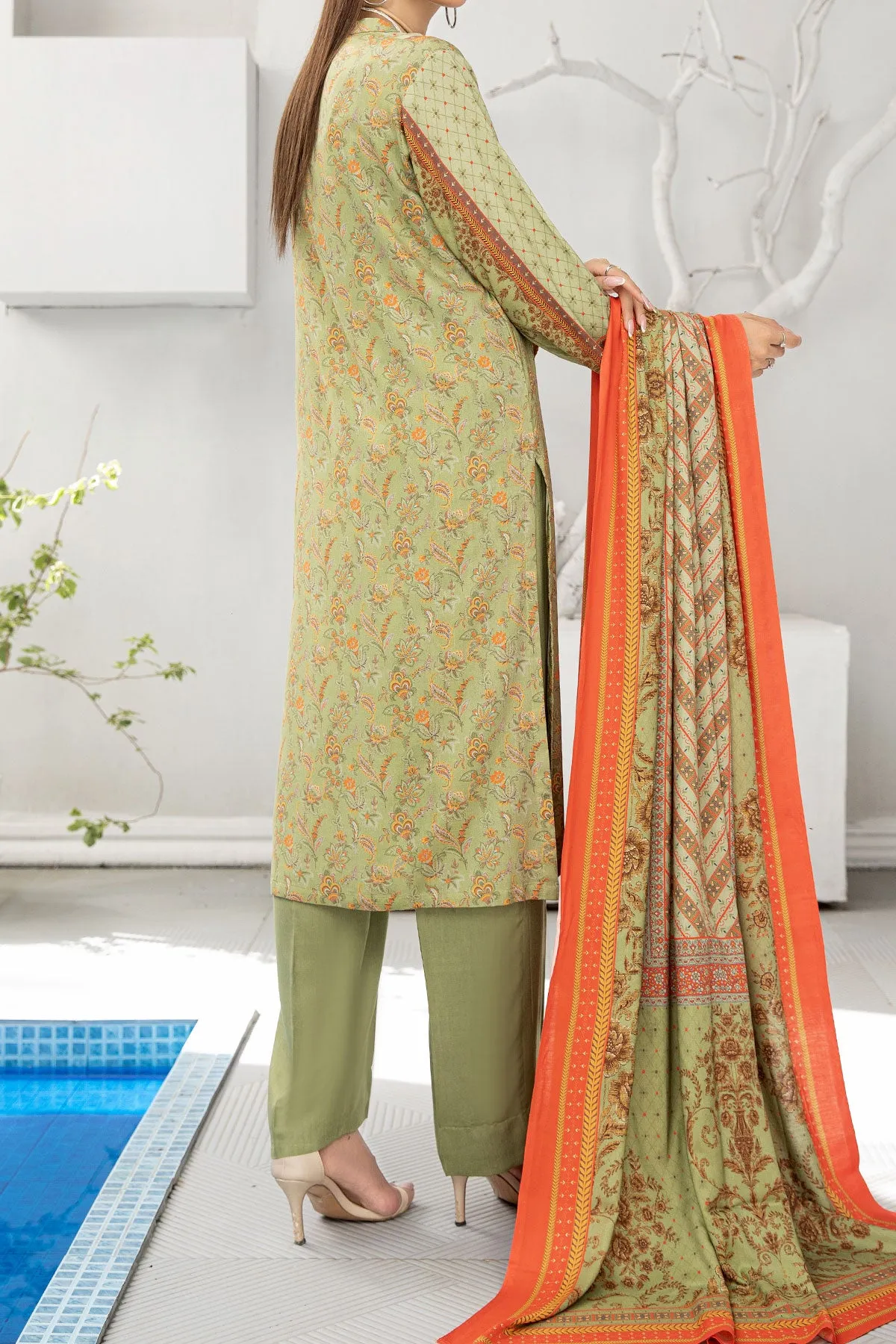 3 PIECE DIGITAL PRINT LINEN  | DPL-152