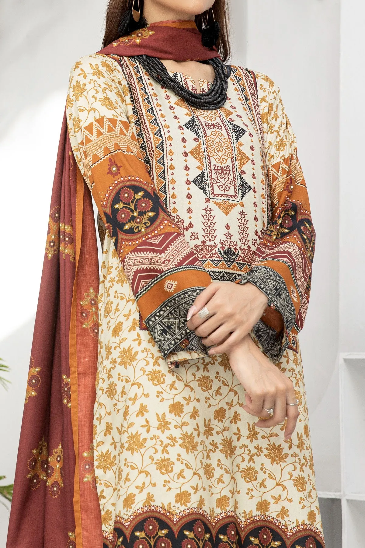 3 PIECE DIGITAL PRINT LINEN  | DPL-153