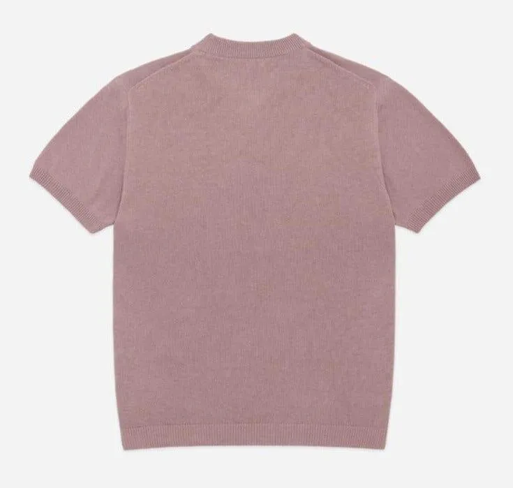 3sixteen - Knit T-Shirt in Mauve