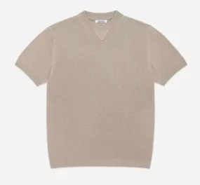 3sixteen - Knit T-Shirt in Tan