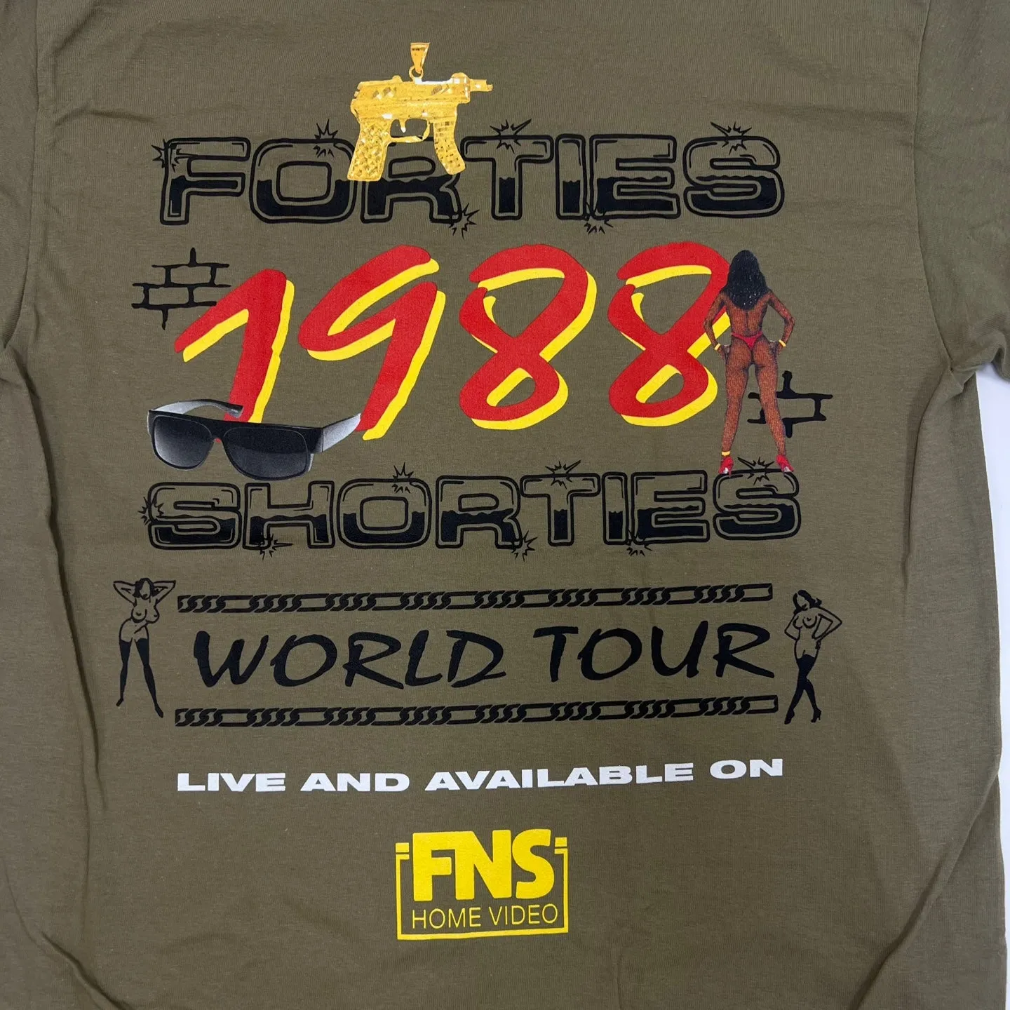 40S AND SHORTIES 1988TOUR Graphic T-Shirt