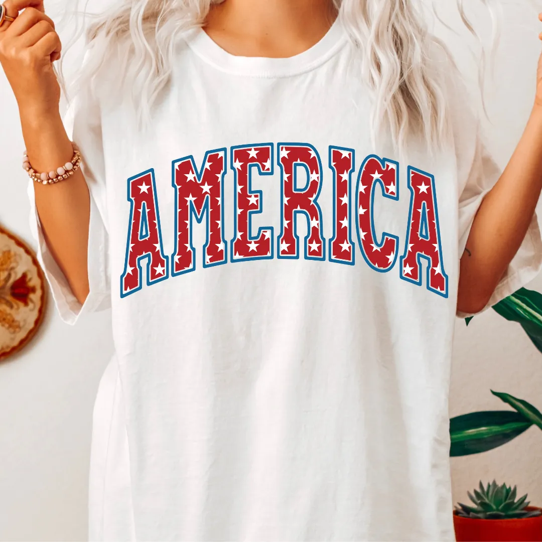 AMERICA STAR SPANGLED PRINT