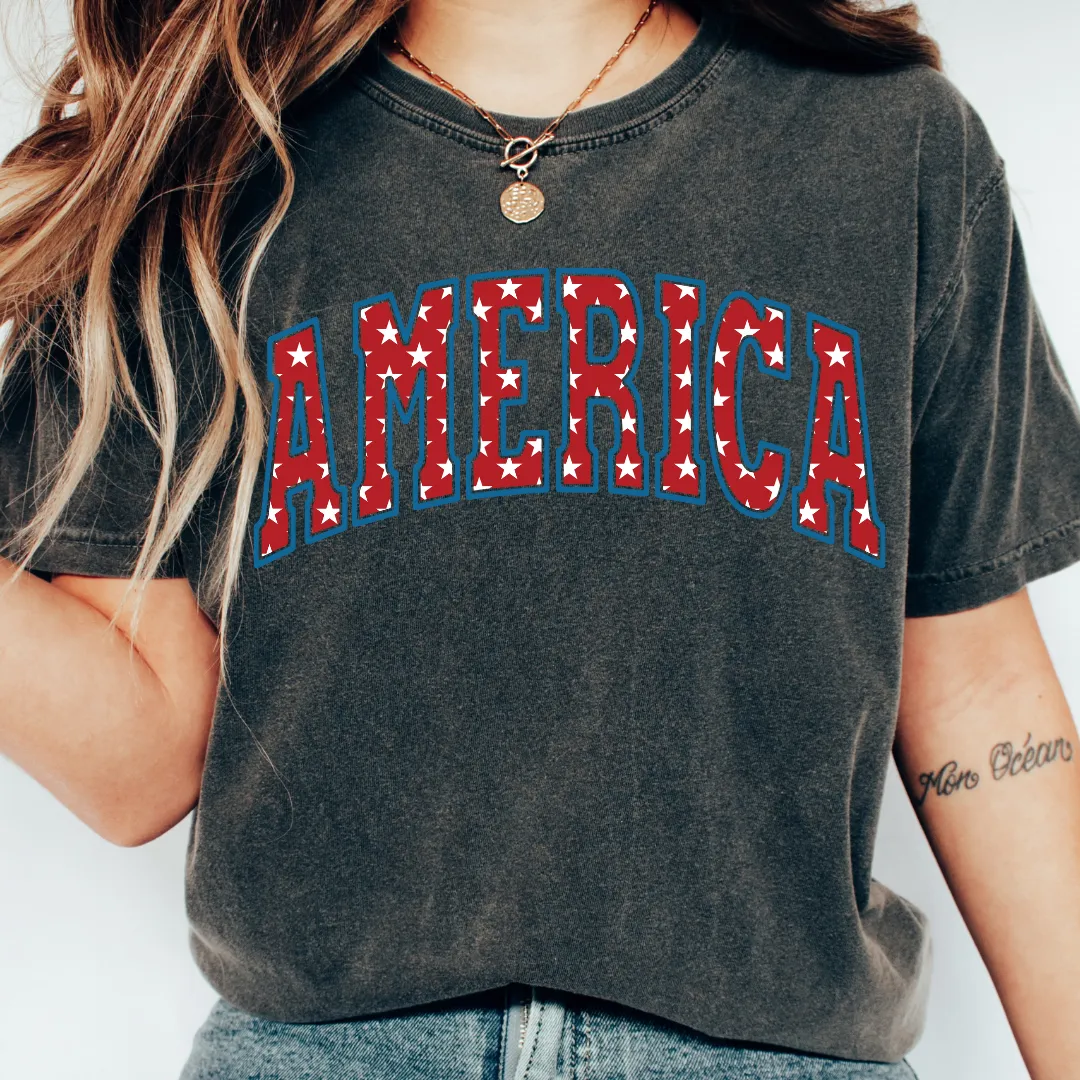 AMERICA STAR SPANGLED PRINT