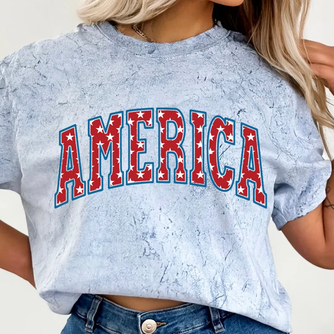 AMERICA STAR SPANGLED PRINT