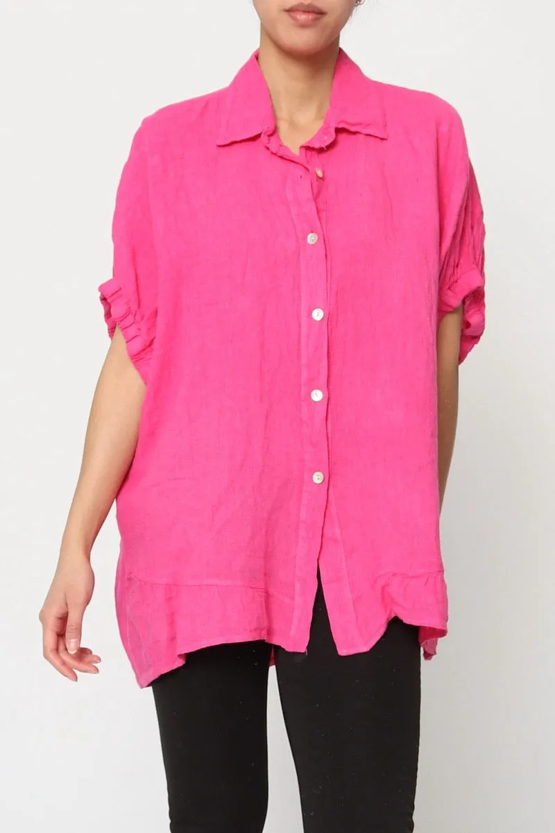 Anne   Kate Italian Umbria Linen Shirt