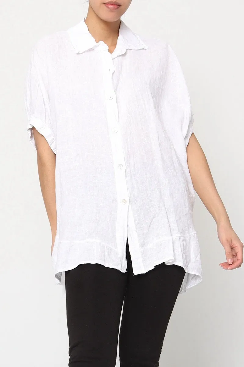 Anne   Kate Italian Umbria Linen Shirt