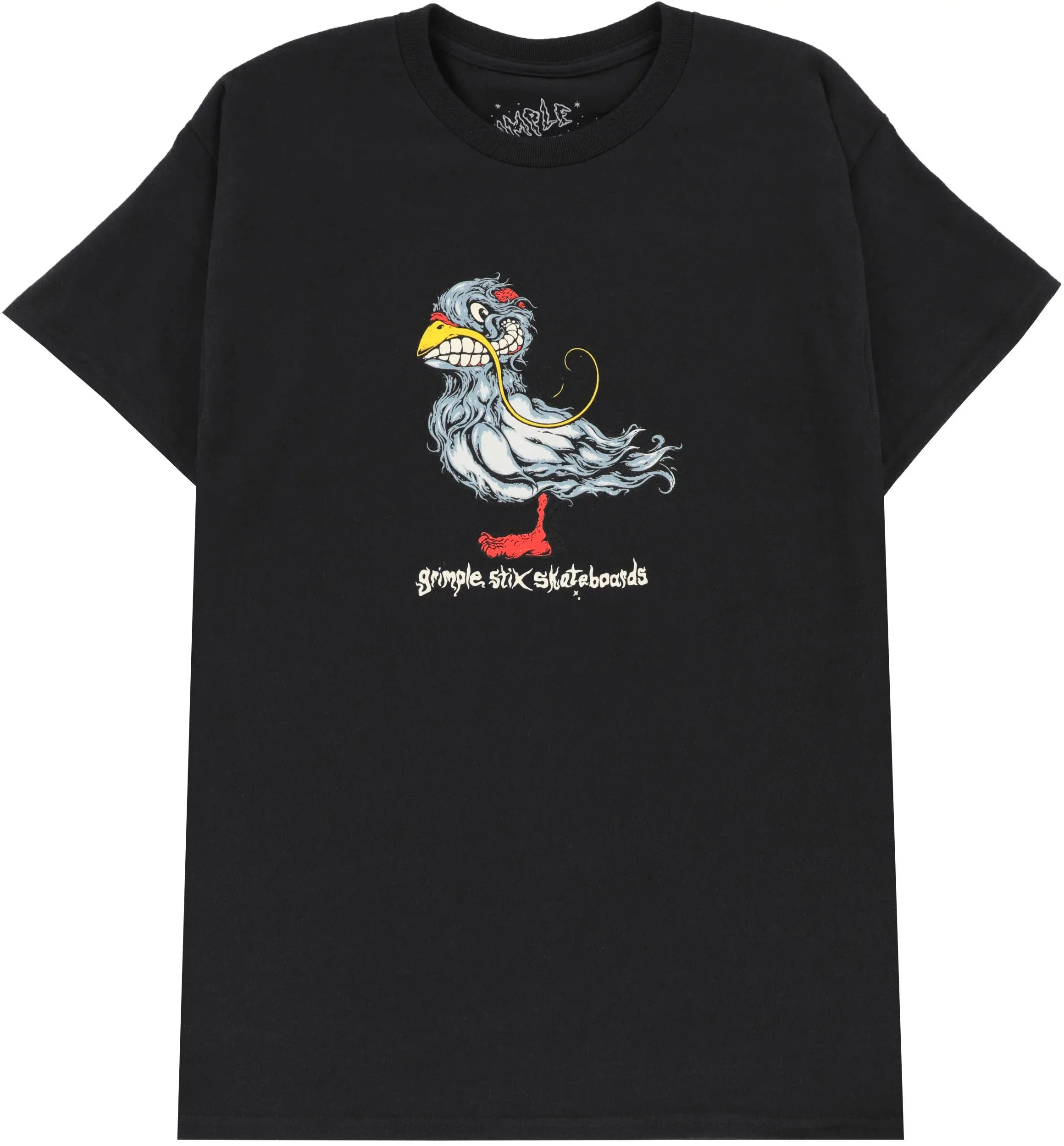 Anti-Hero Grimple Pigeon Tee - Black