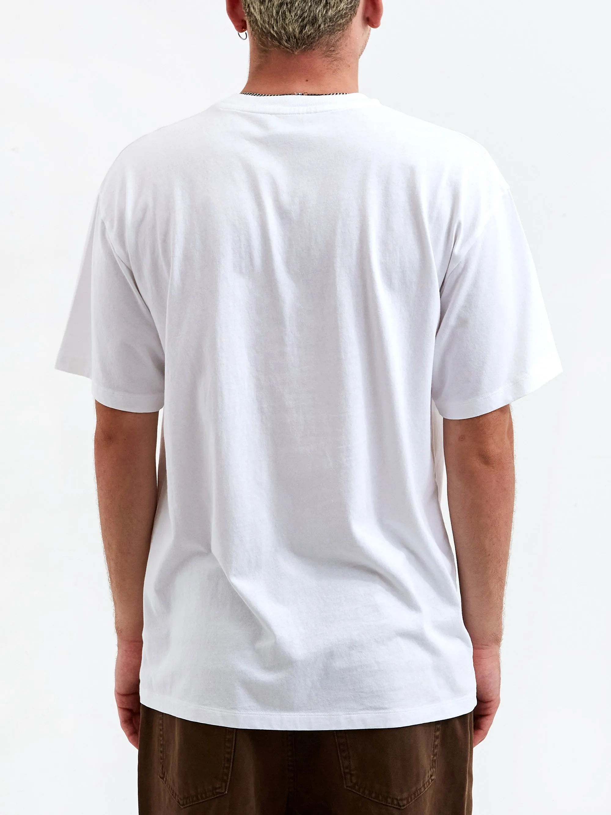 Aries Perfume Short Sleeve T-Shirt - White