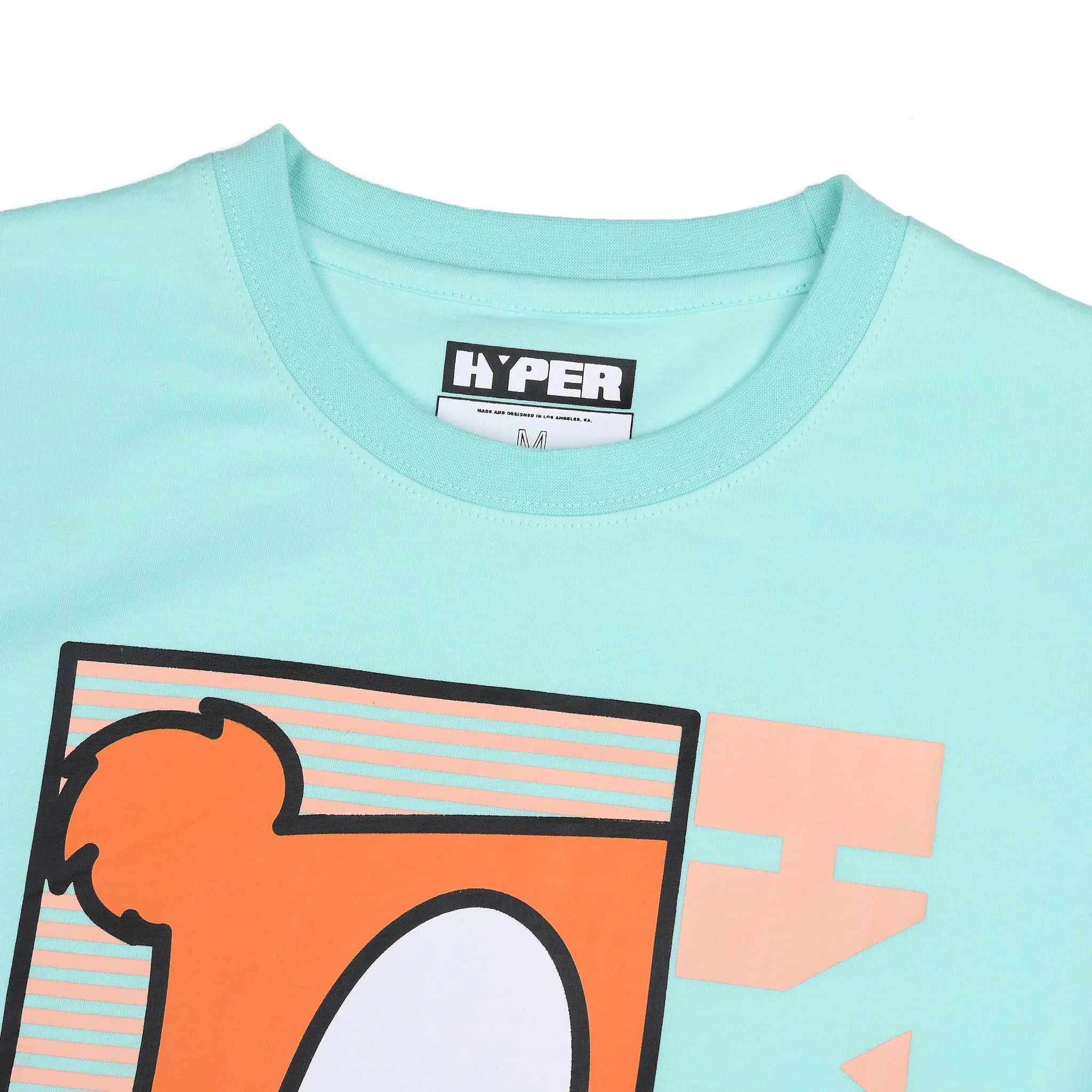 BACK IN STOCK Half Face Mint Tee