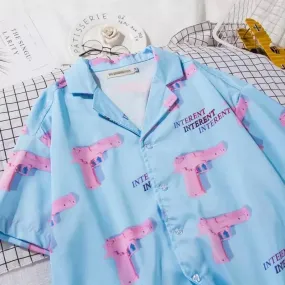 Bang Pastel Button-Up Shirt 🍬