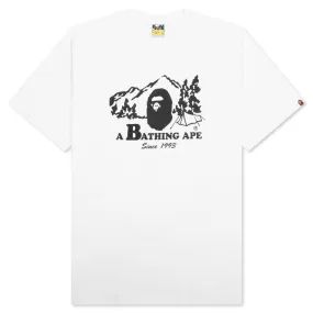 Bape Camp Tee - White