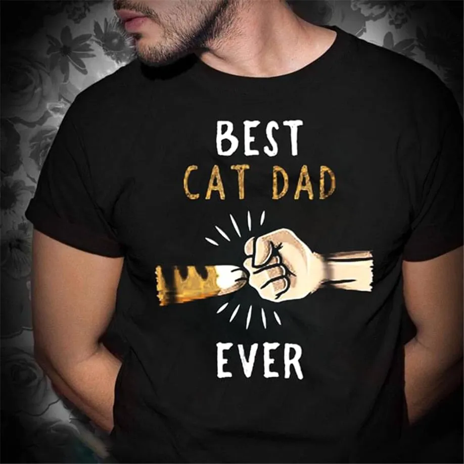 Best Cat Dad Ever T-Shirt