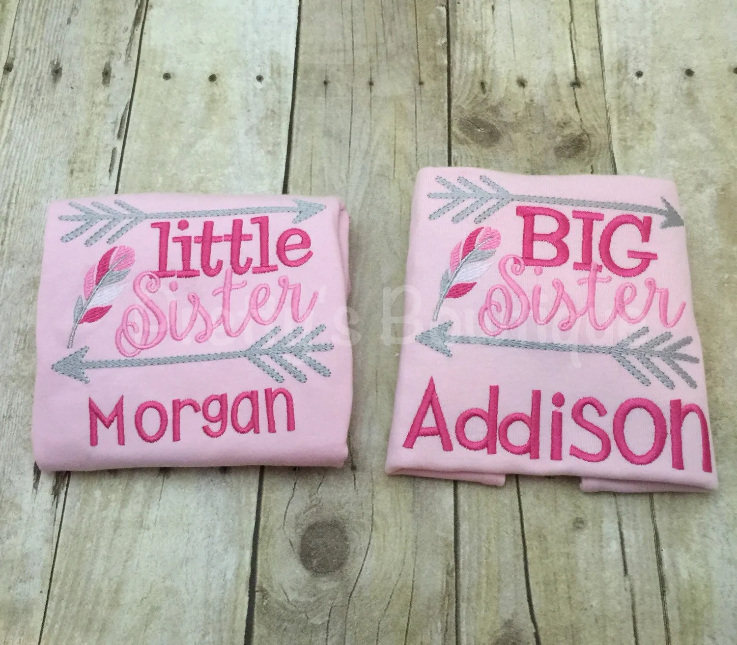 Big sister T Shirt - Pregnancy announcement shirt or body suit can personalize colors