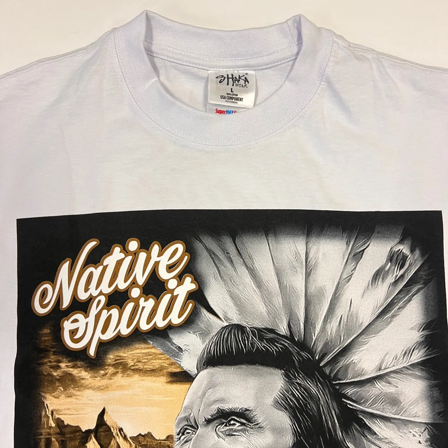 BILLIONAIRE Native Spirit Graphic T-Shirt