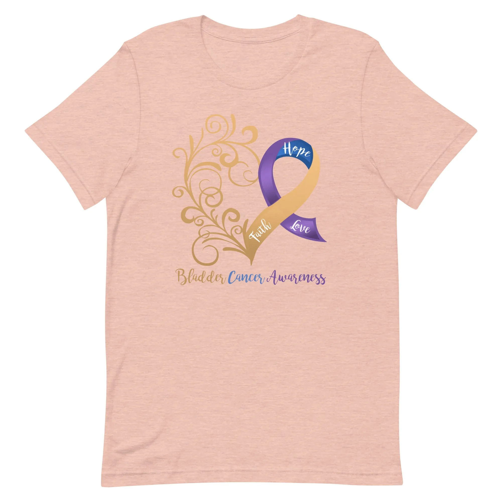 Bladder Cancer Awareness Cotton T-Shirt