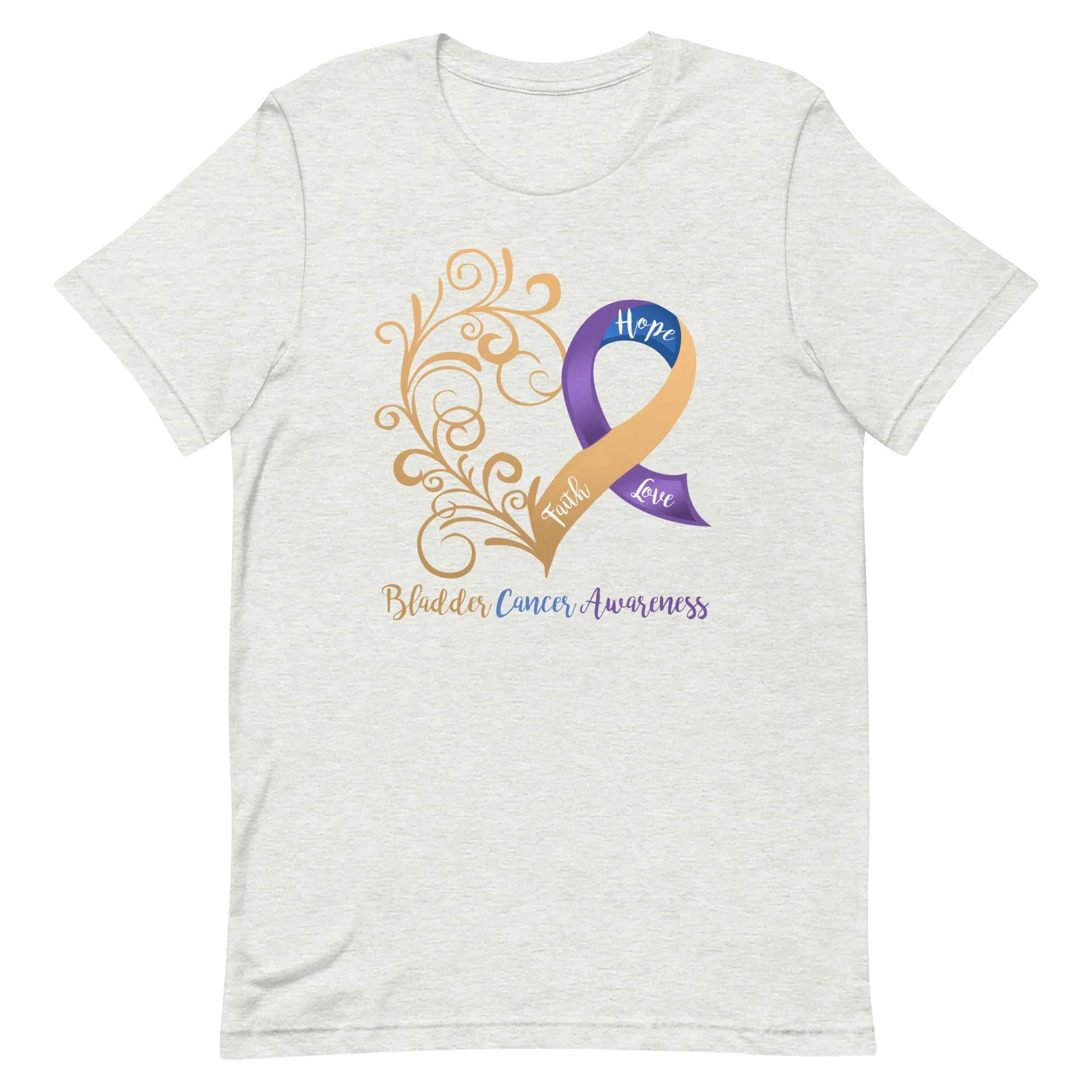 Bladder Cancer Awareness Cotton T-Shirt