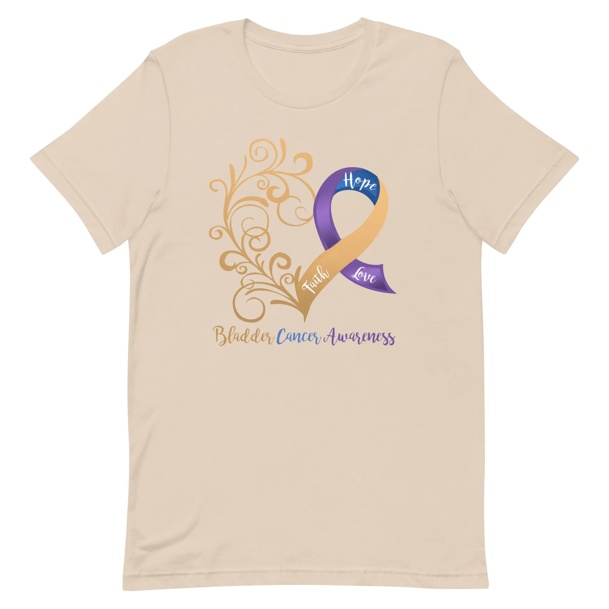 Bladder Cancer Awareness Cotton T-Shirt