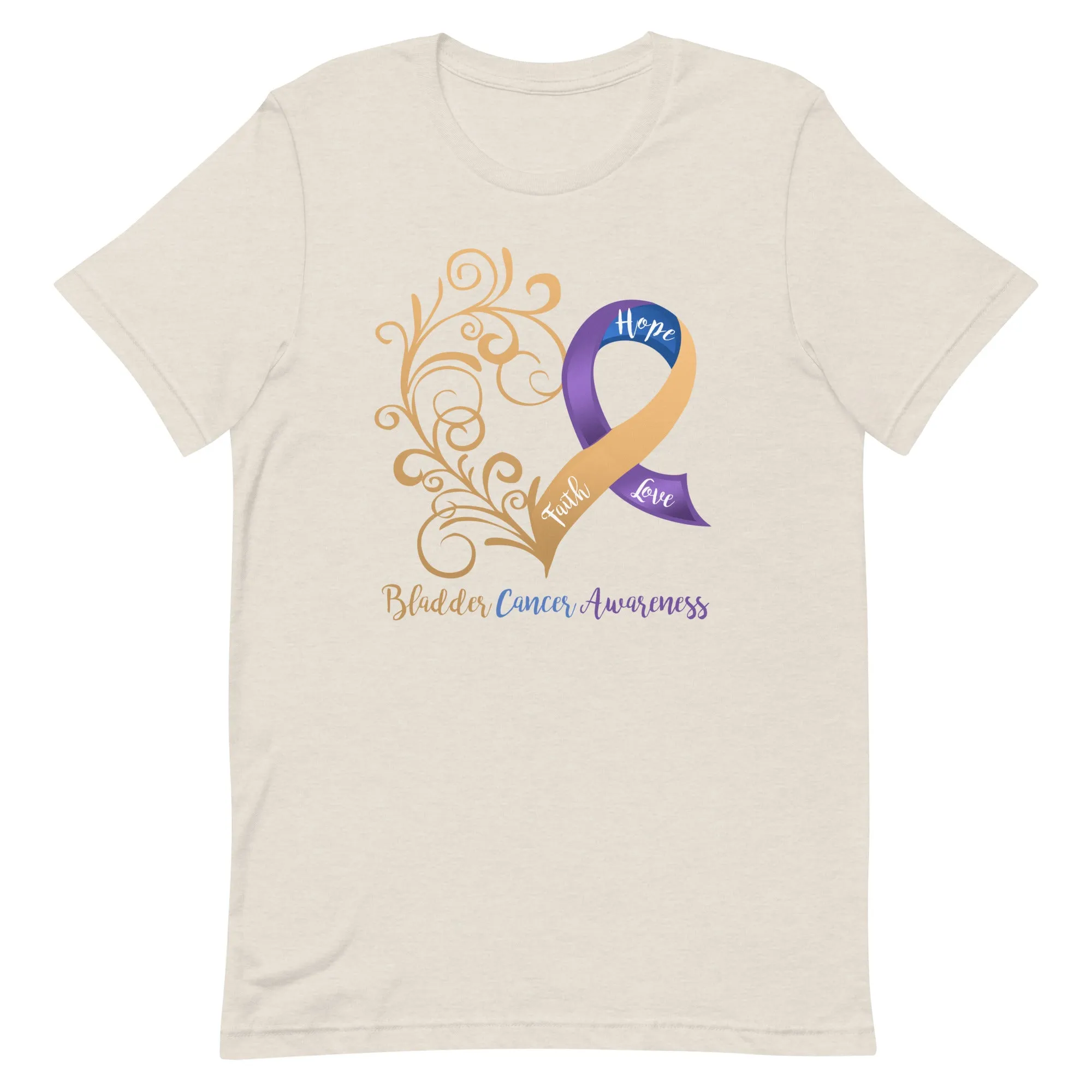 Bladder Cancer Awareness Cotton T-Shirt