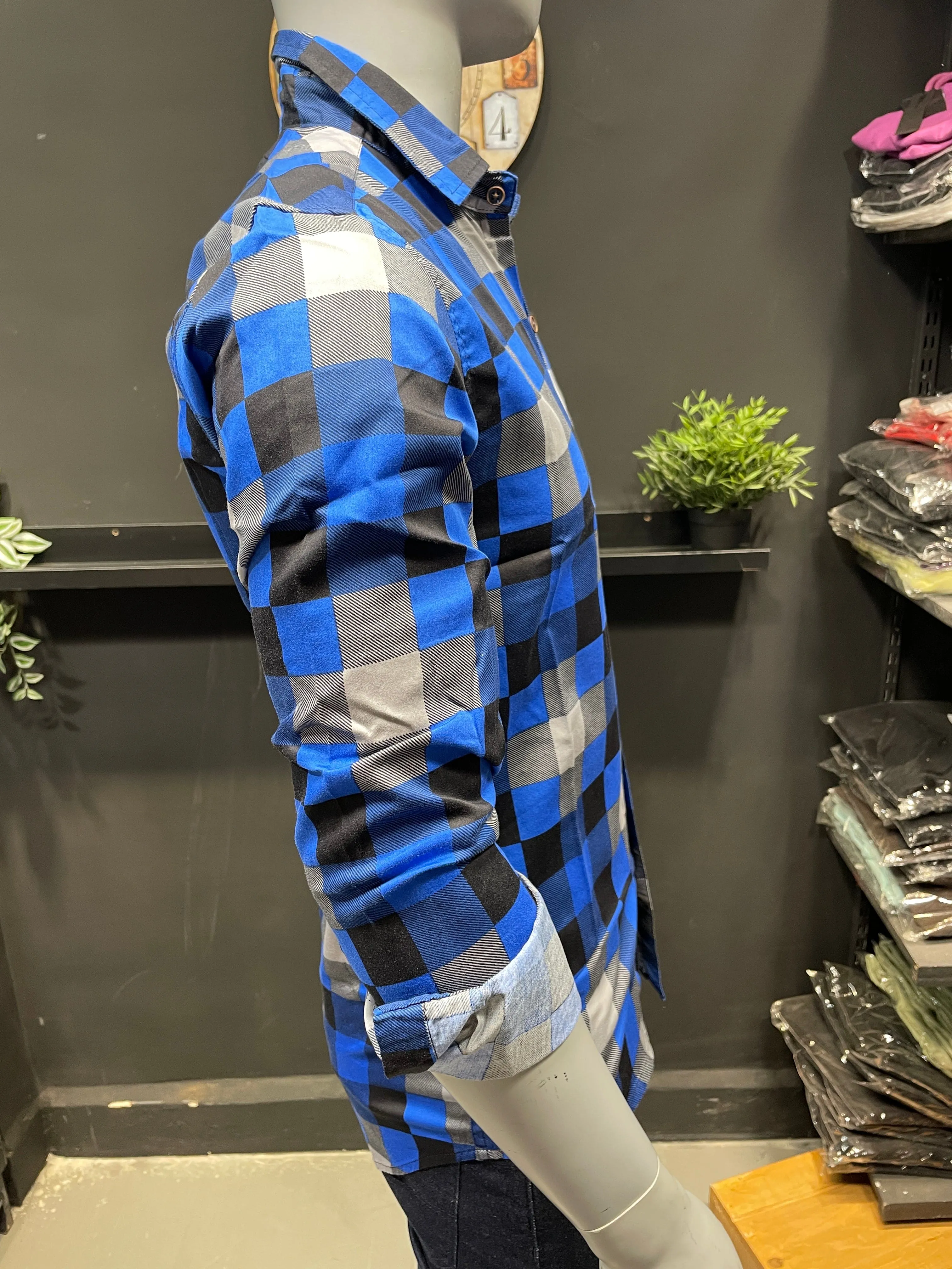 Blue Checks Shirt