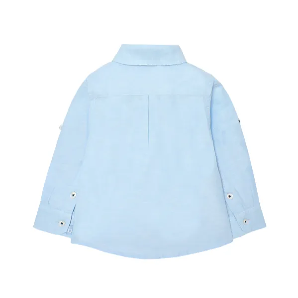 Boboli Baby linen shirt 718433 2294 blue