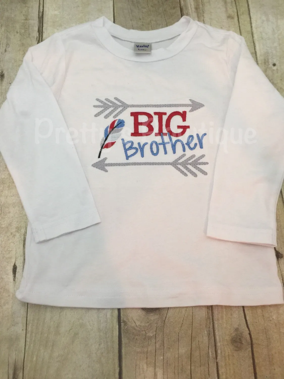 Boys Big Brother shirt- Big brother announcement shirt or bodysuit -Can customize and personalize