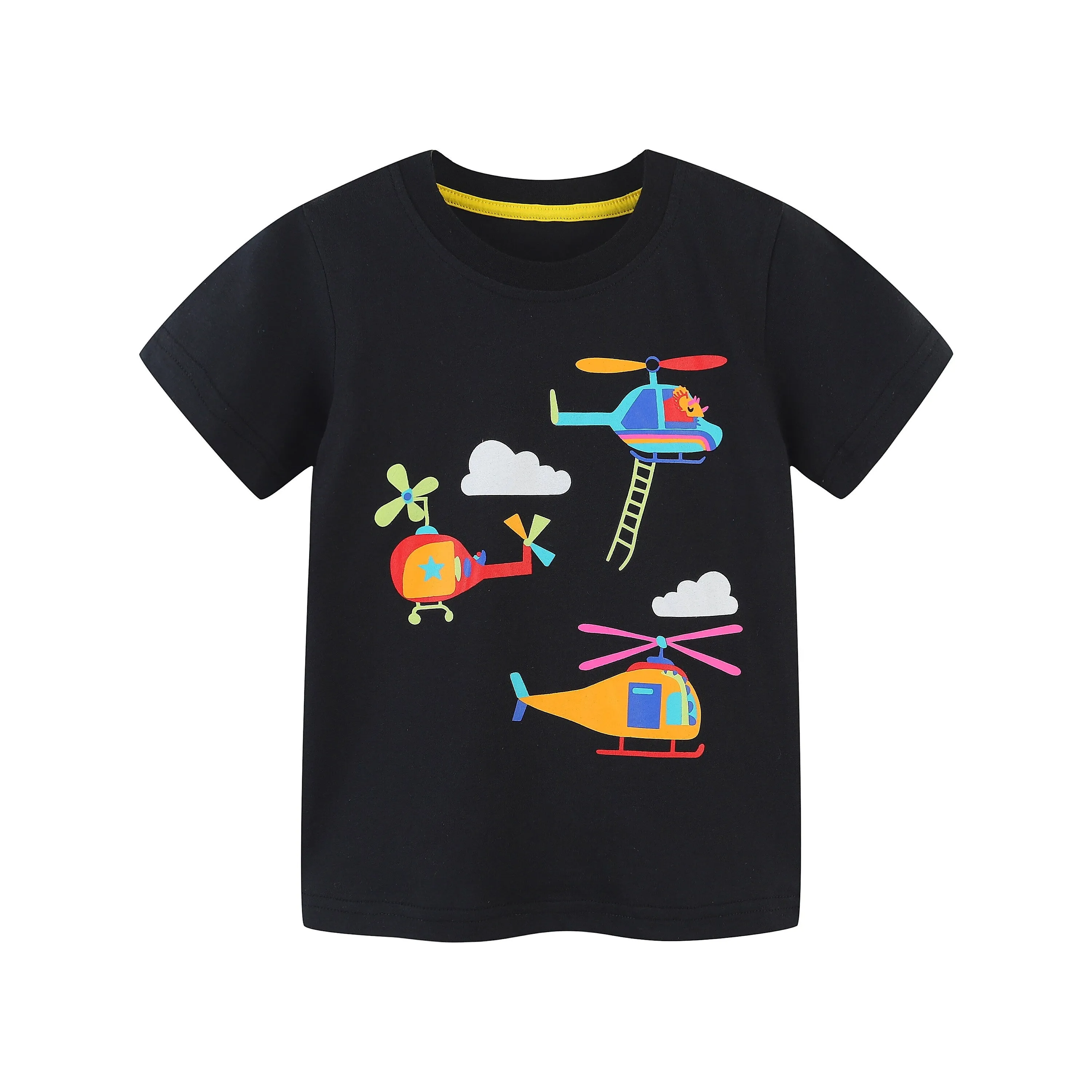 Boys Cotton T-Shirts Summer Tees & Tops for Baby Boys | Dragon, Dino Circus Toddler Boys Tees Clothing Gift for Boys Outfit Pack of 3 Tops