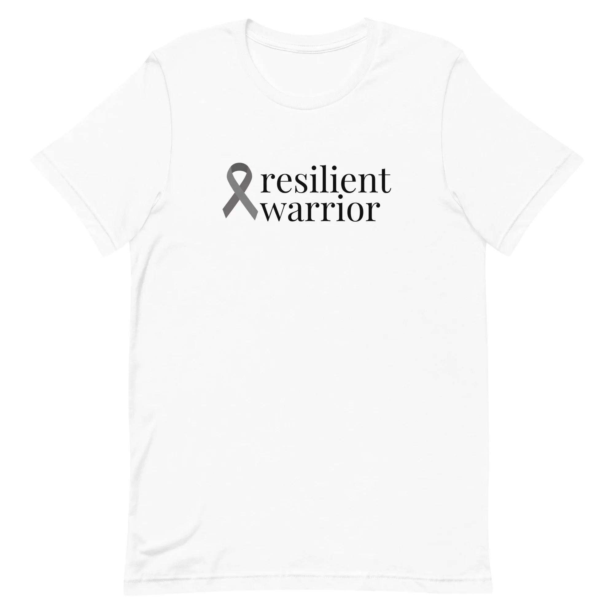 Brain Cancer resilient warrior T-Shirt (Several Colors Available)