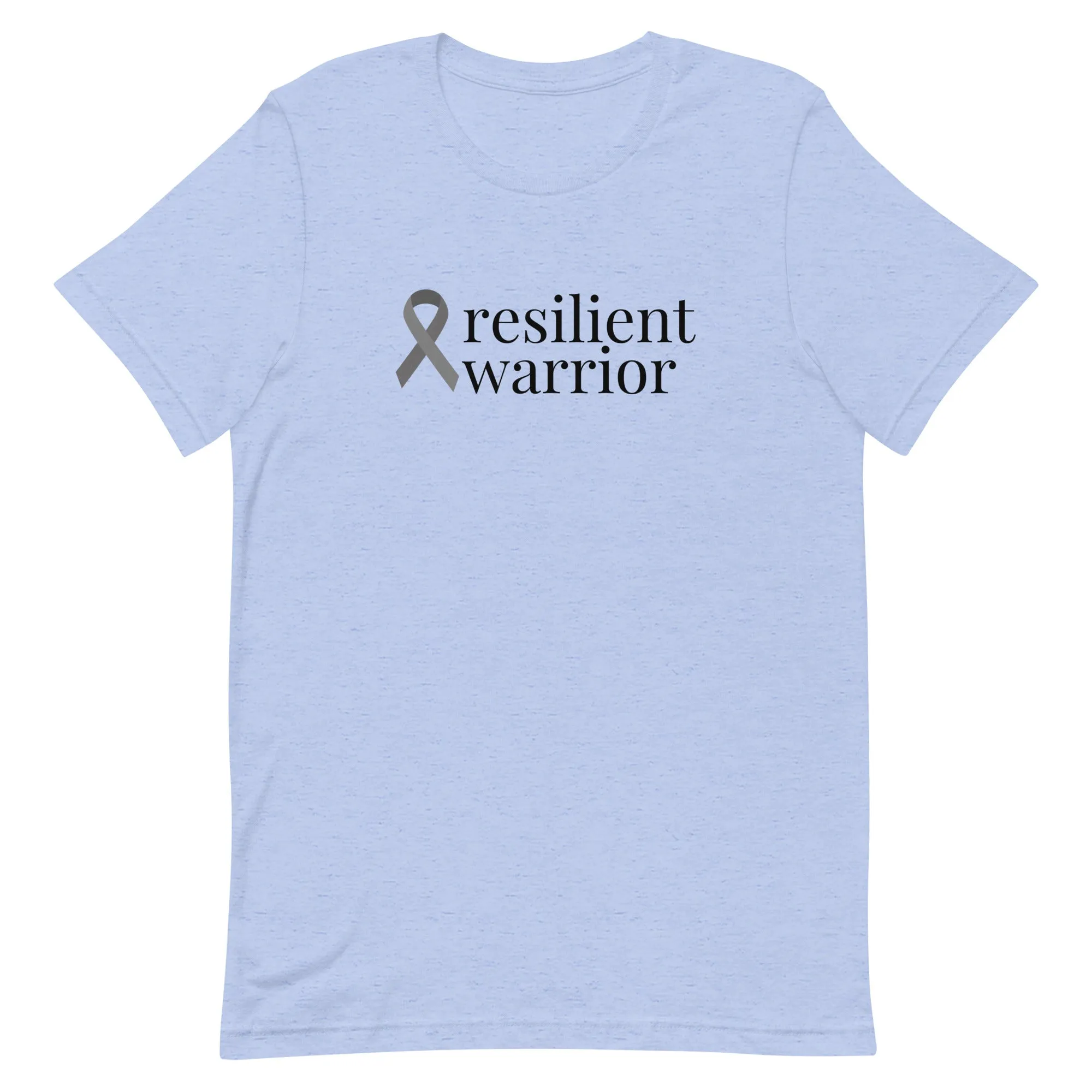 Brain Cancer resilient warrior T-Shirt (Several Colors Available)