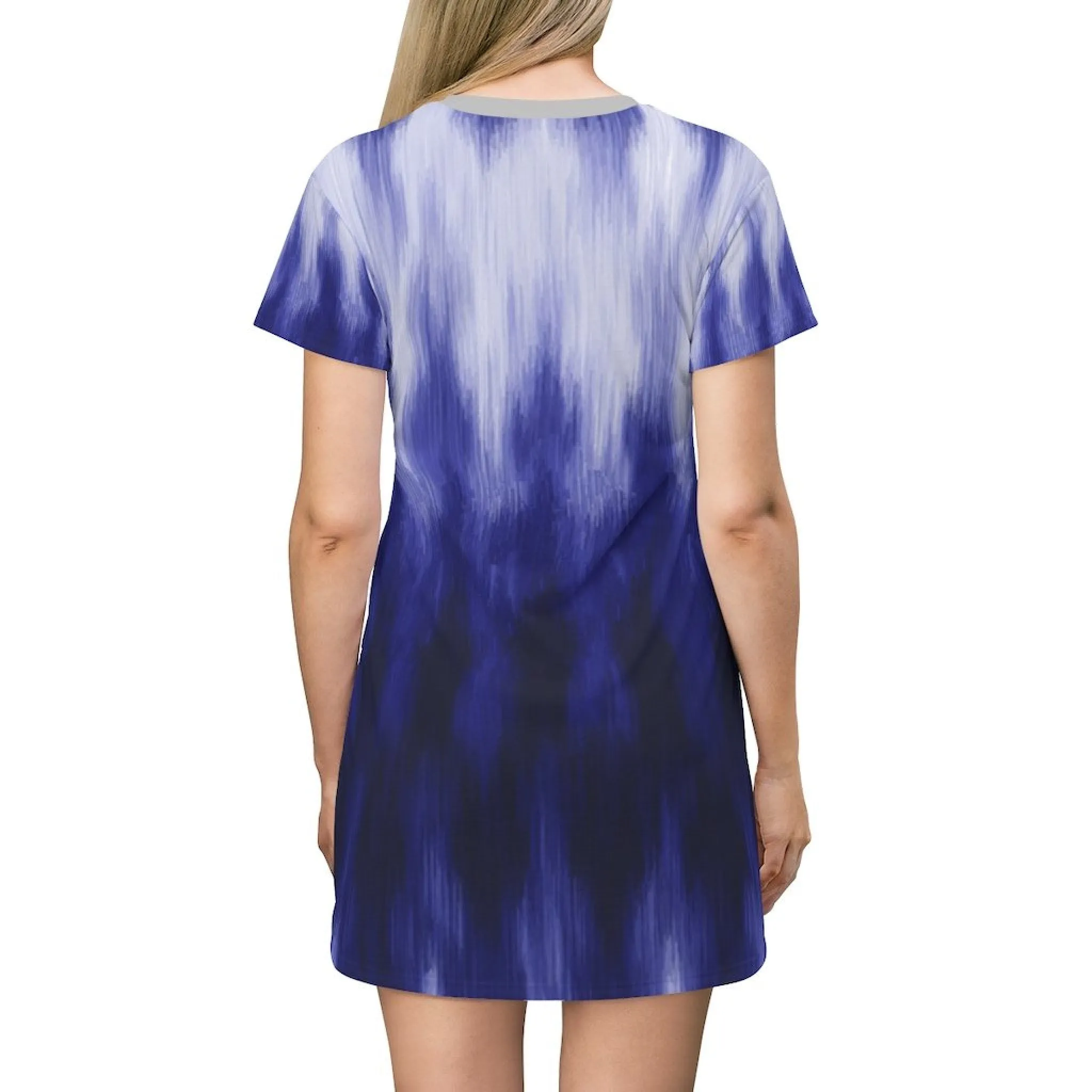 Bynelo Tie Dye Multicolour Print T-shirt Dress