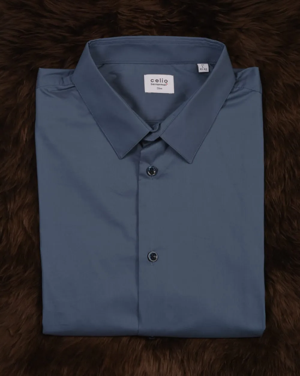 Celio Masantal Shirt Blue