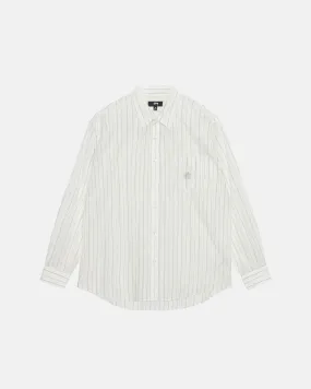 CLASSIC SHIRT STRIPED COTTON LINEN