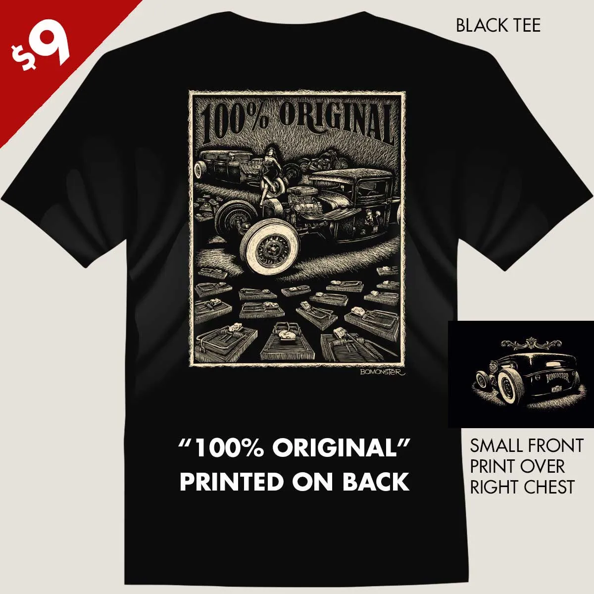 Clearance Men's Tee "100% Original" SIZE S