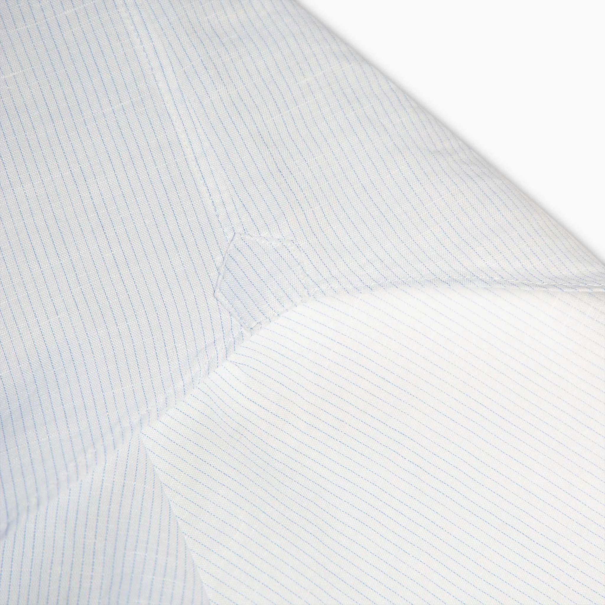 Conrad Stripe cotton linen blend