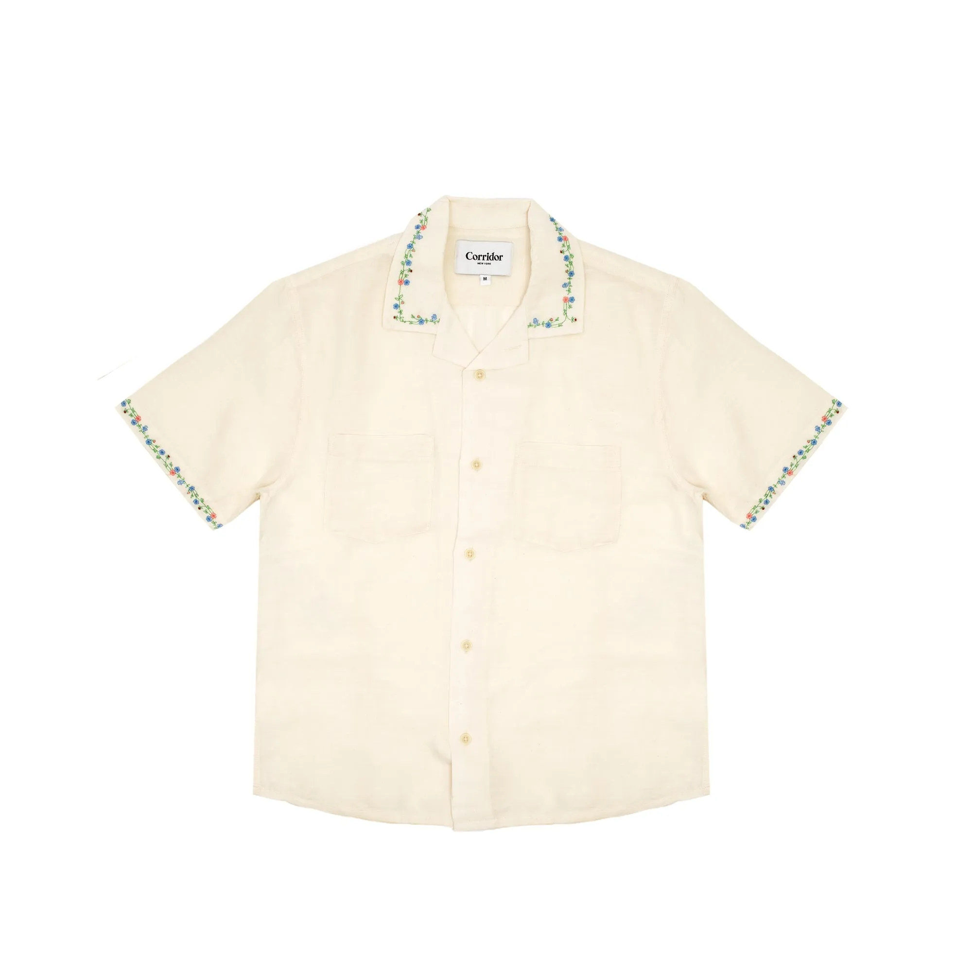 Corridor Mens Spring Bouquet SS Camp Shirt