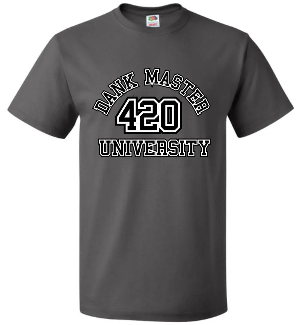 Dank Master 420 University T-shirt - Black