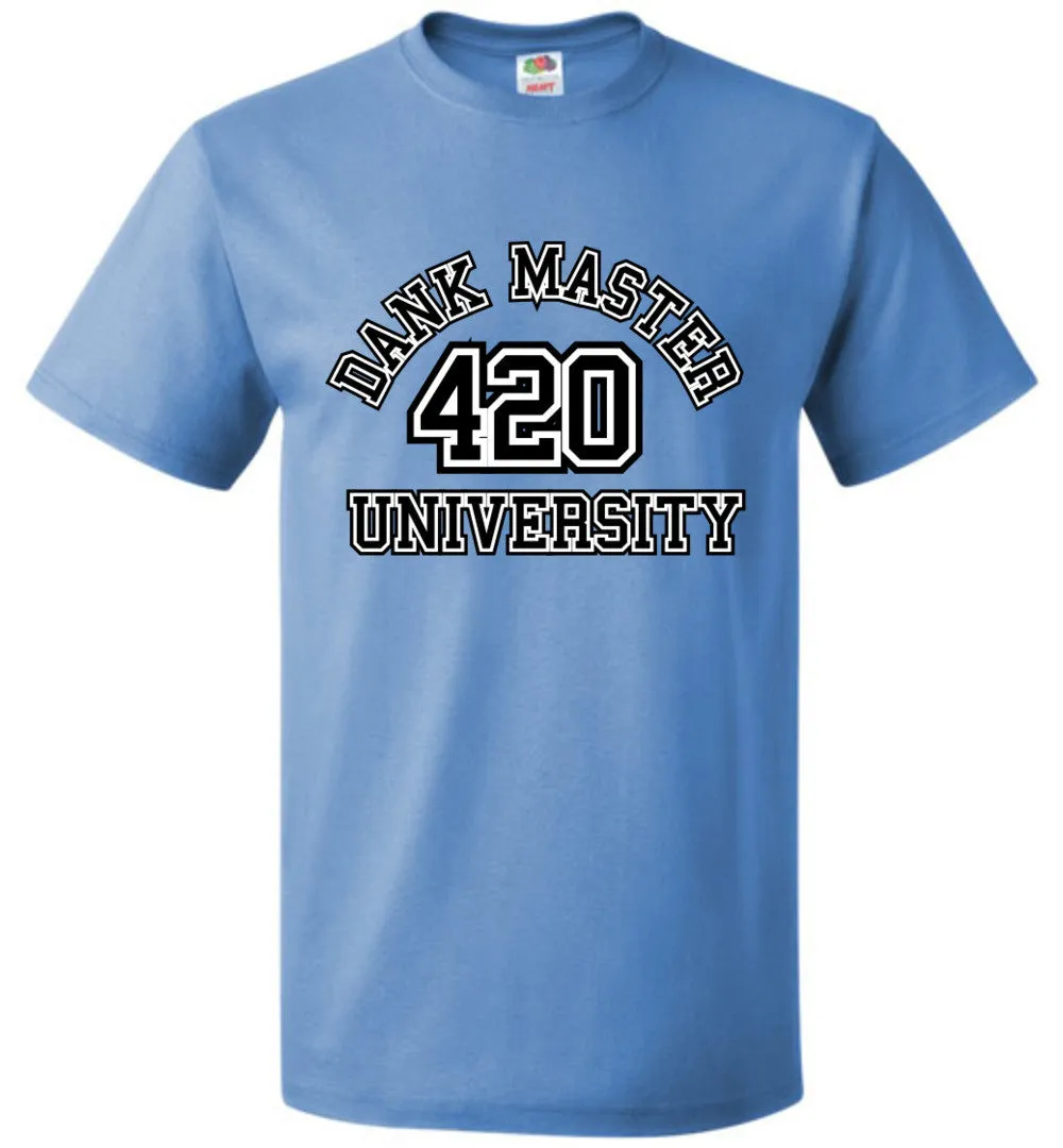 Dank Master 420 University T-shirt - Blue [5 colors]