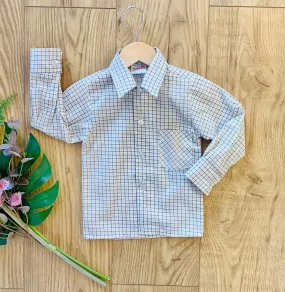 Deadstock Vintage Children 1970's Check Shirt 12-18m