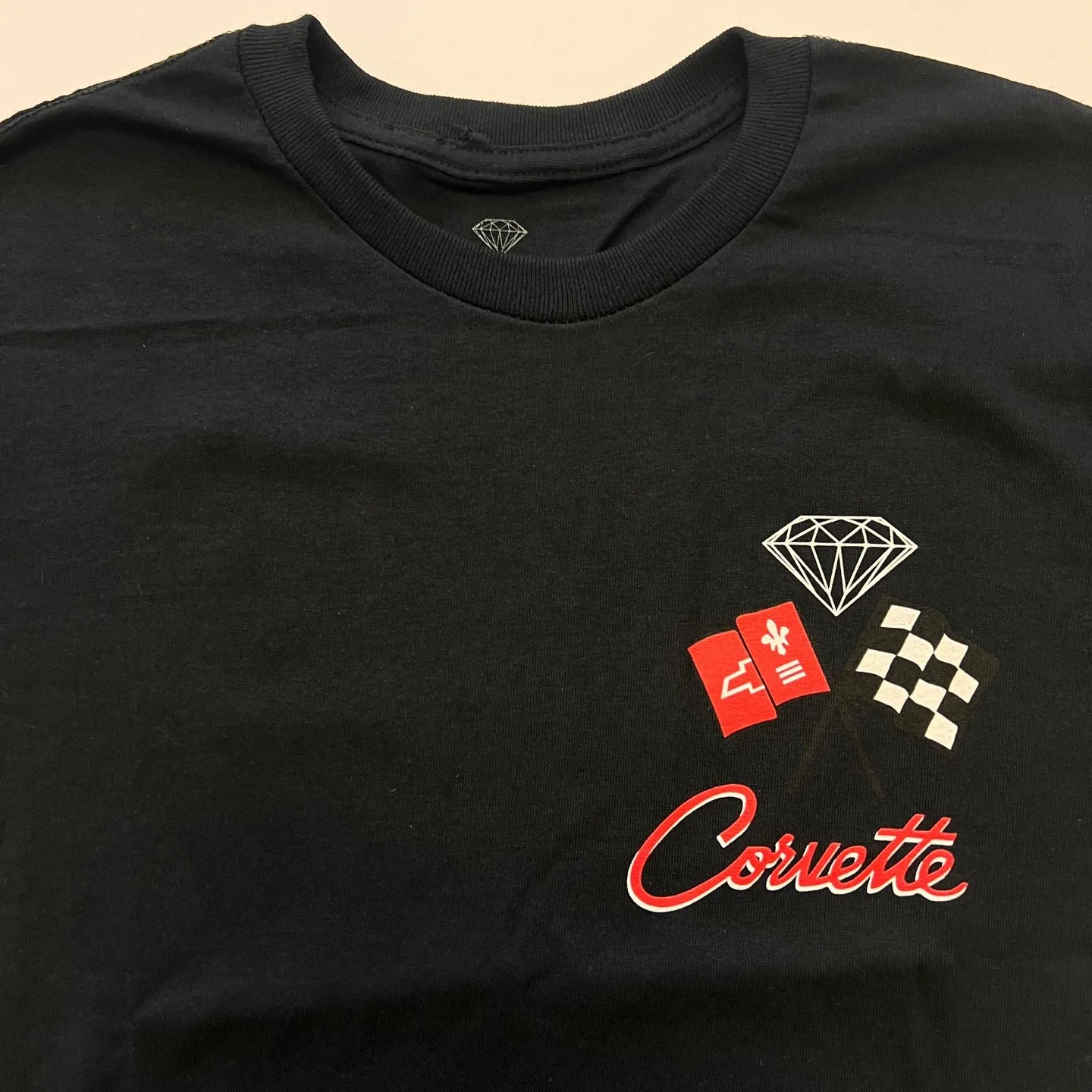 DIAMOND SUPPLY CO. x Chevy Corvette Mens Graphic Tee