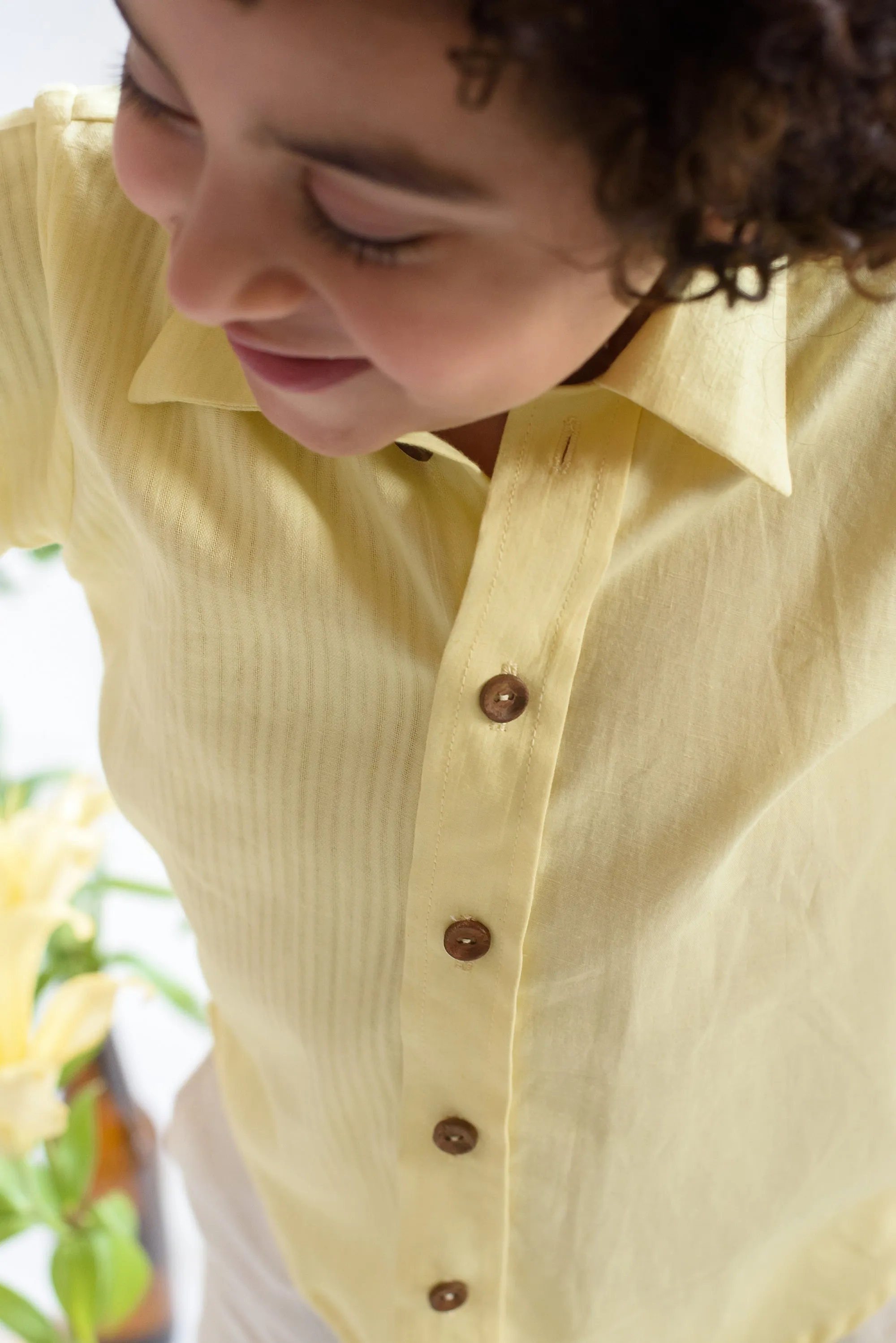 Dream Downtown- Organic Cotton Half Sleeves Shirt For Boys