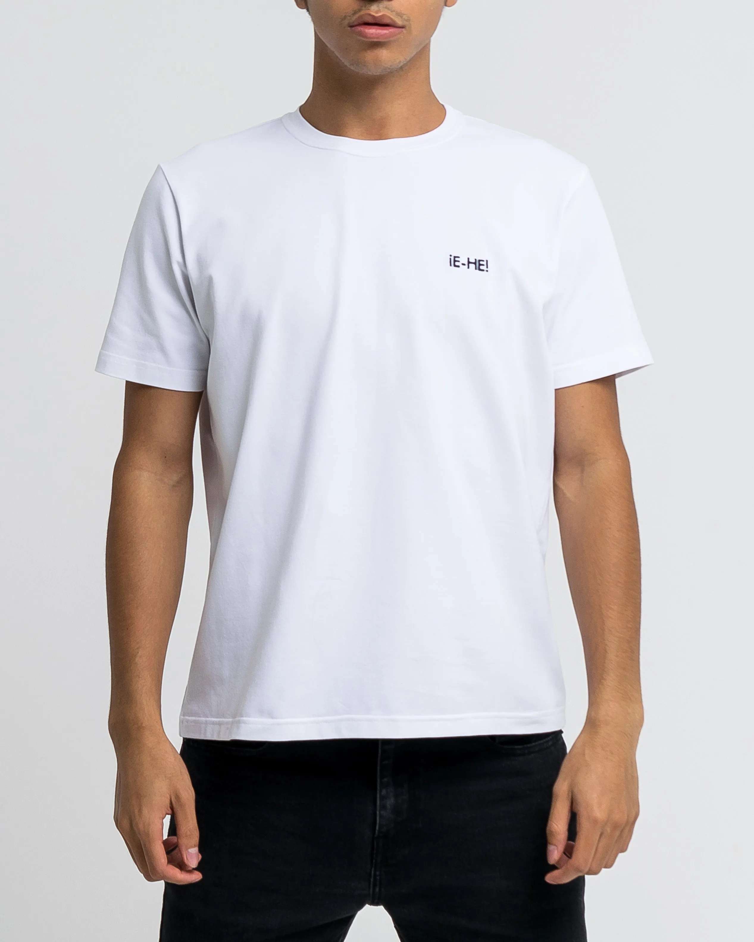 EHE Apparel Embroidered logo T-shirt - White