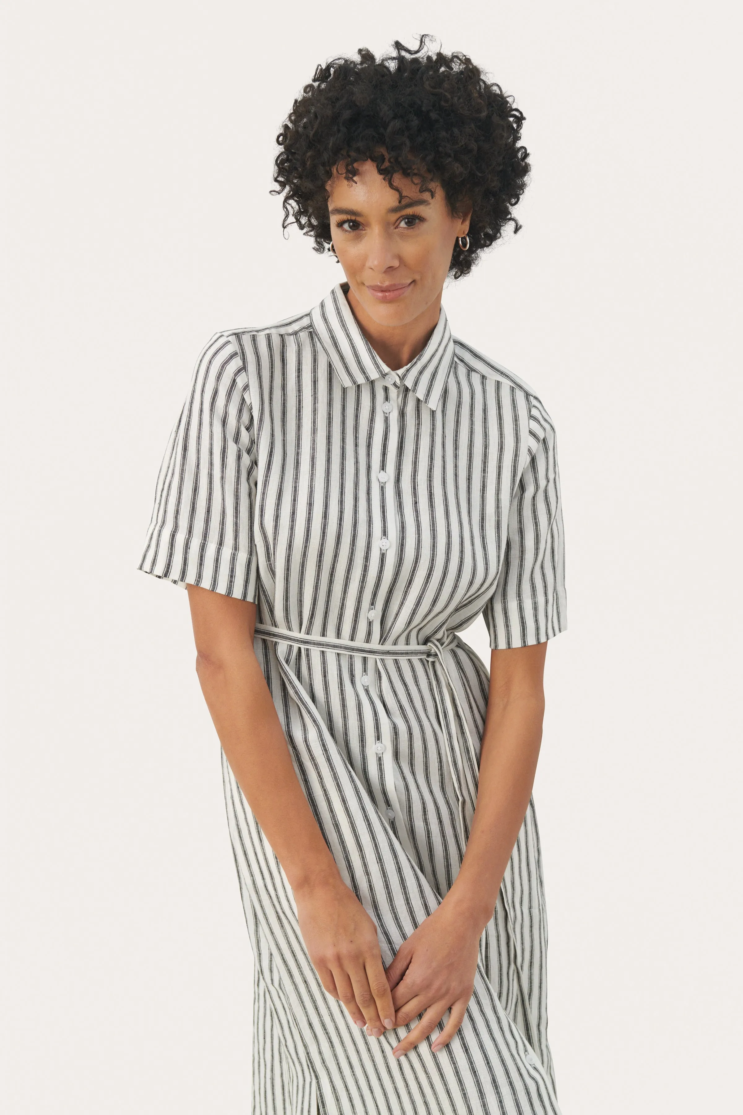 EMMALOU STRIPED SHIRT DRESS - PART TWO