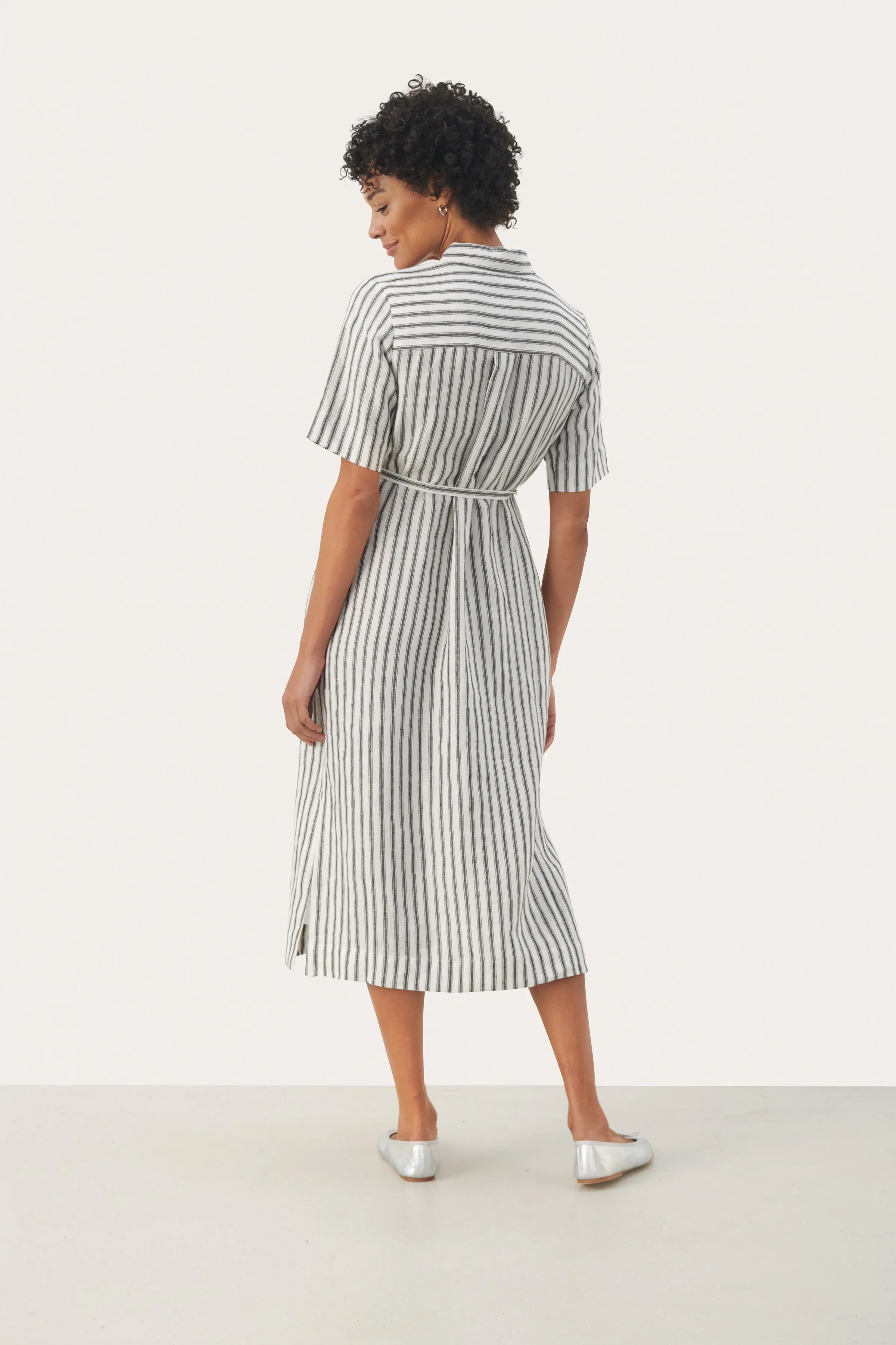 EMMALOU STRIPED SHIRT DRESS - PART TWO