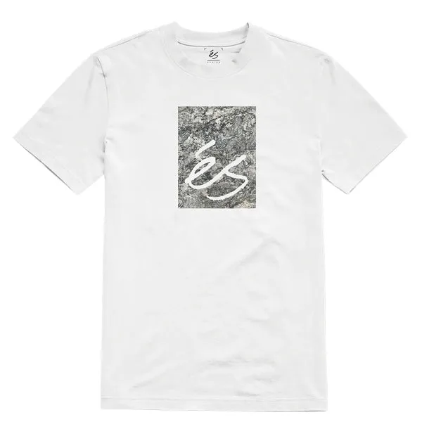 ES MY BLOCK RADHUSET TEE - WHITE