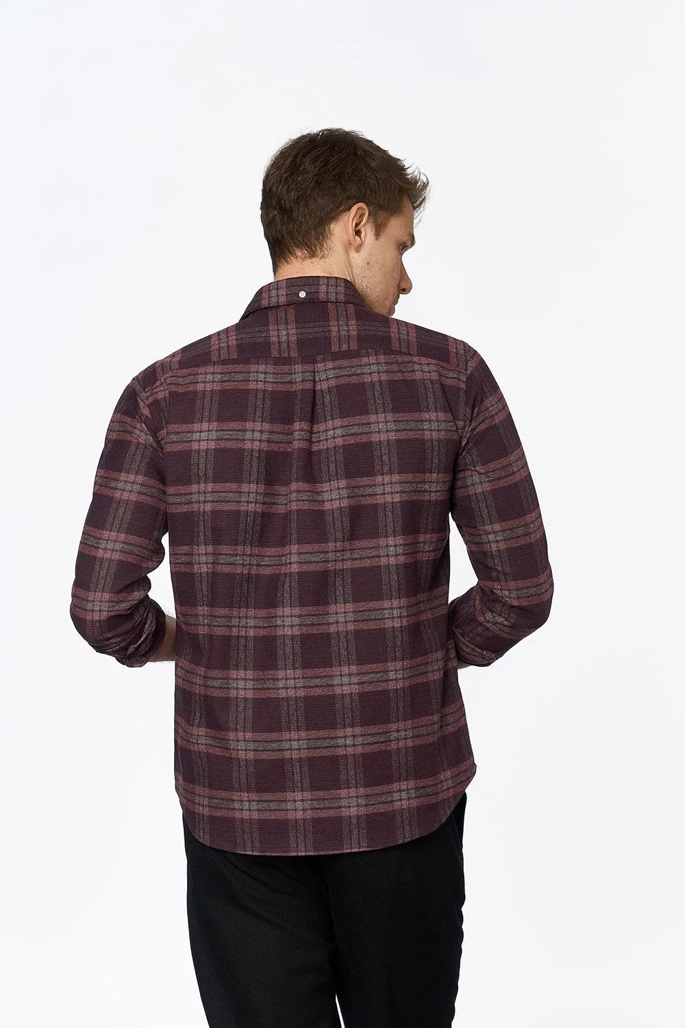 Flannel Shirt Abies Bordeaux