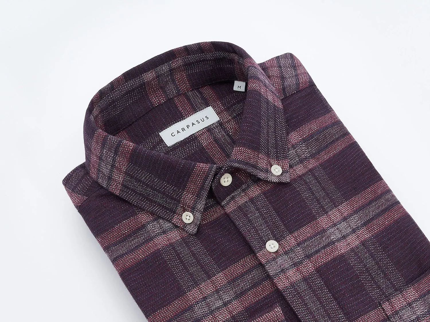 Flannel Shirt Abies Bordeaux