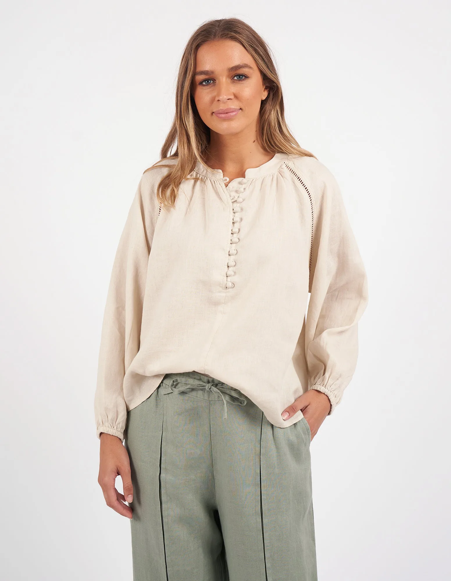 Foxwood - Sardinia Blouse - Bone