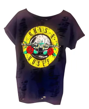 GUNS N ROSES Distressed T Shirt