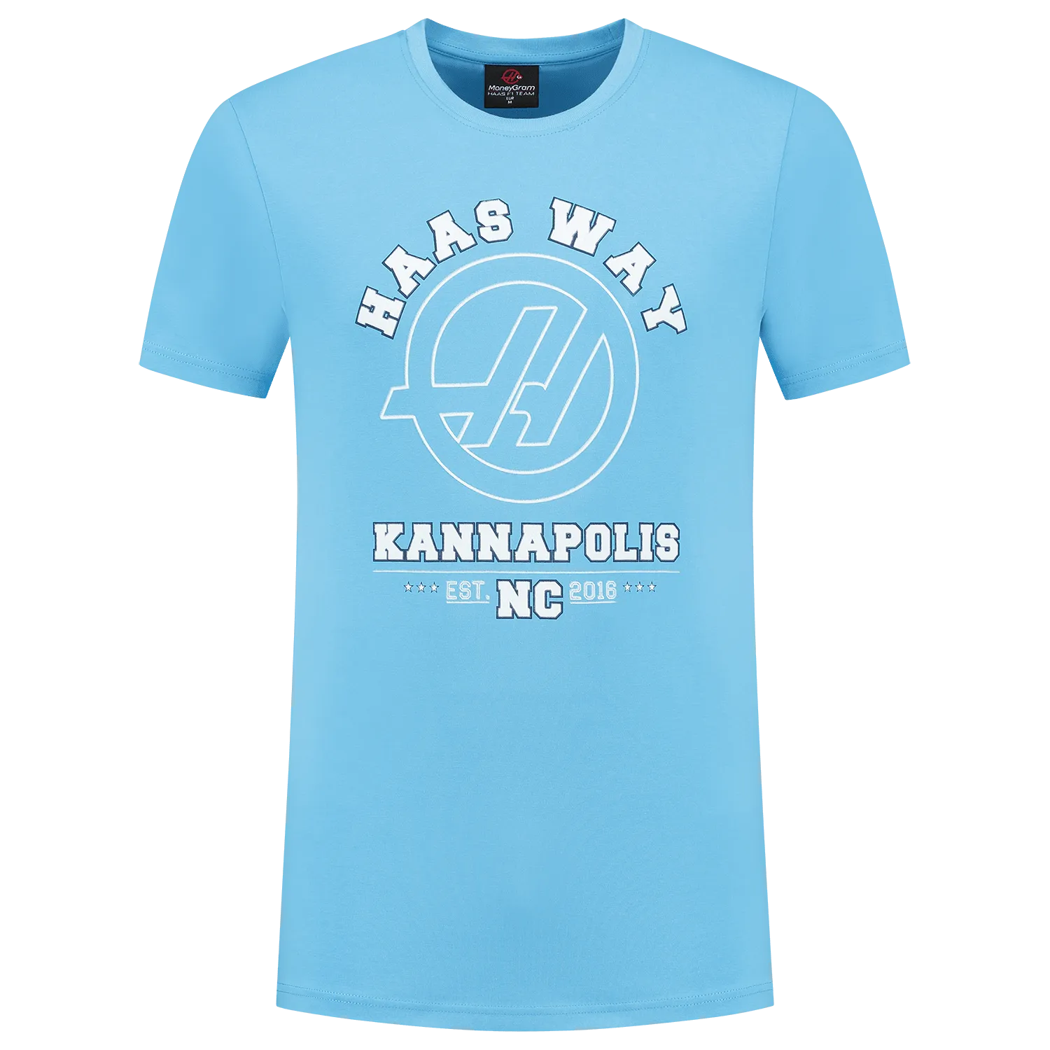 Haas Racing F1 "Haas Way Kannapolis" T-Shirt - Blue