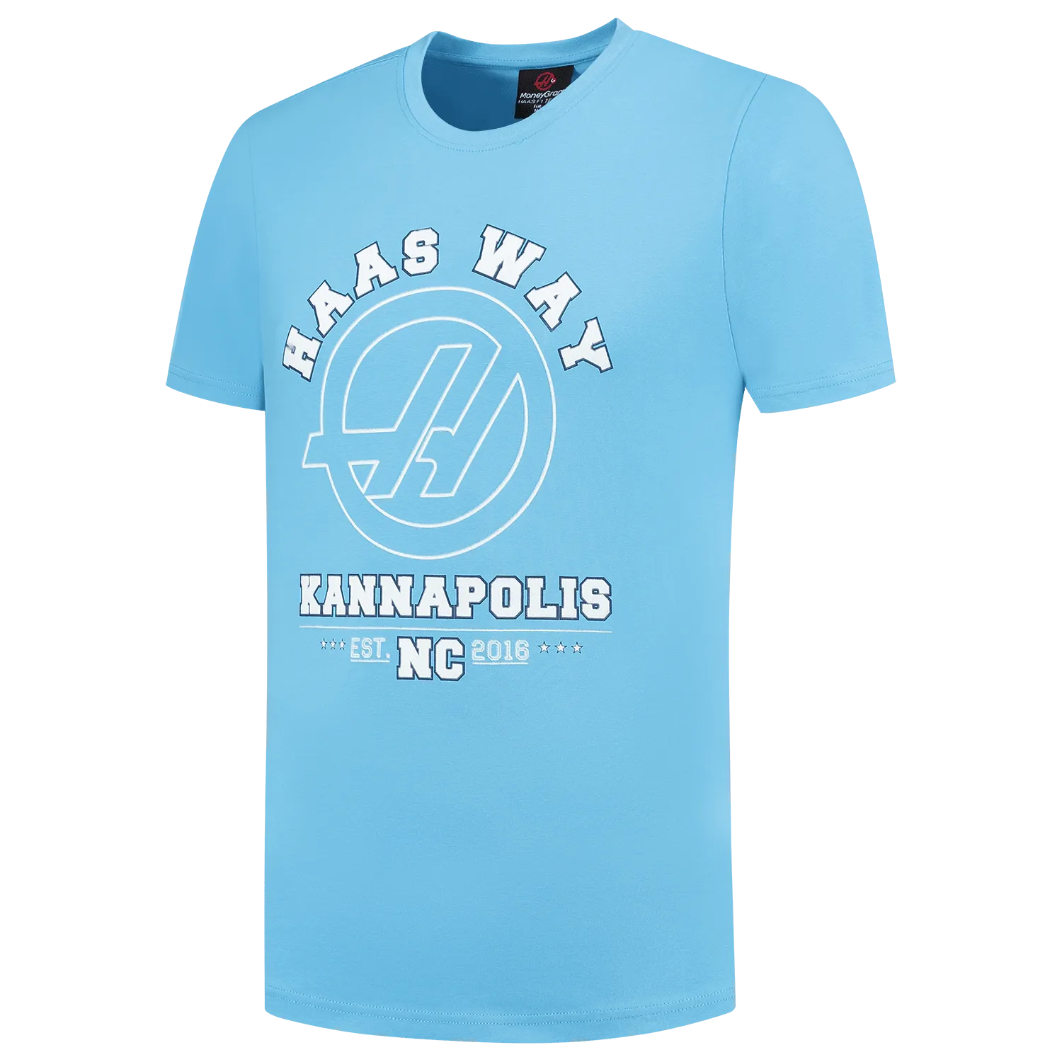 Haas Racing F1 "Haas Way Kannapolis" T-Shirt - Blue